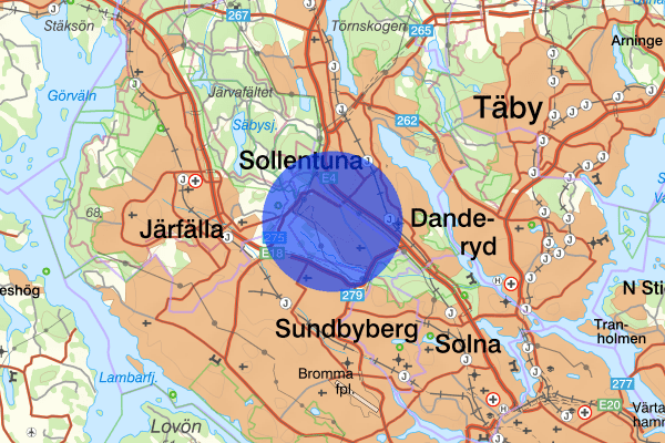 Husby 25 januari 16.36, Kontroll person/fordon, Stockholm