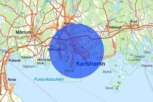 Karlshamn 26 januari 17.27, Trafikolycka, Karlshamn