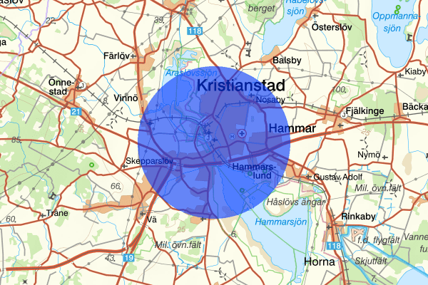 Kristianstad 26 januari 20.40, Övrigt, Kristianstad