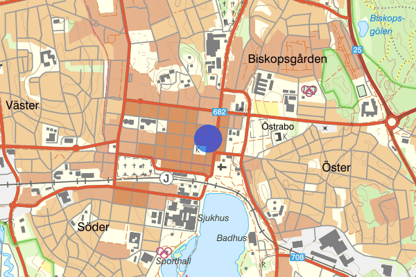 Kronobergsgatan 27 januari 02.17, Misshandel, Växjö