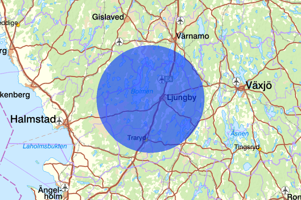  28 januari 15.27, Trafikolycka, Ljungby