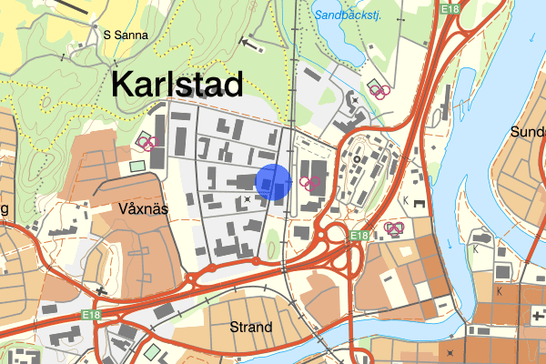 Bromsgatan 29 januari 15.22, Trafikolycka, Karlstad