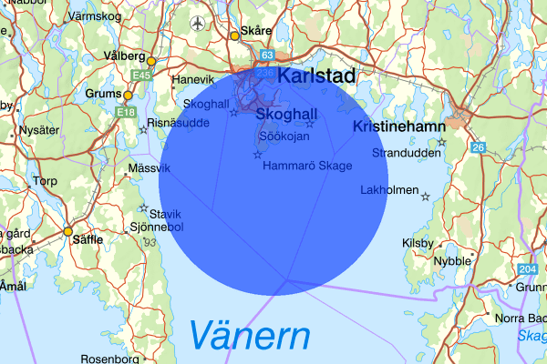  30 januari 17.07, Trafikolycka, singel, Hammarö