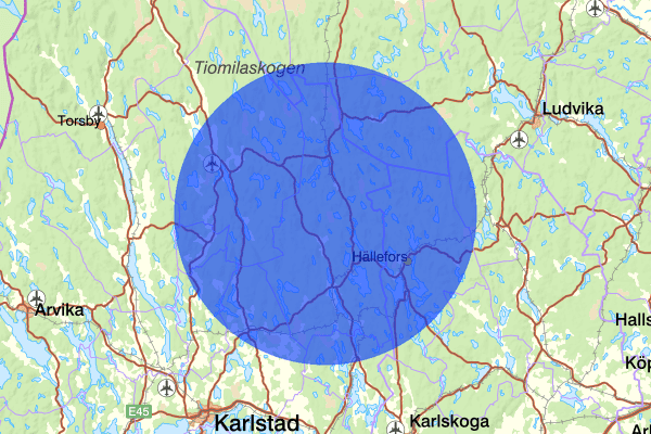  30 januari 18.26, Trafikolycka, singel, Filipstad