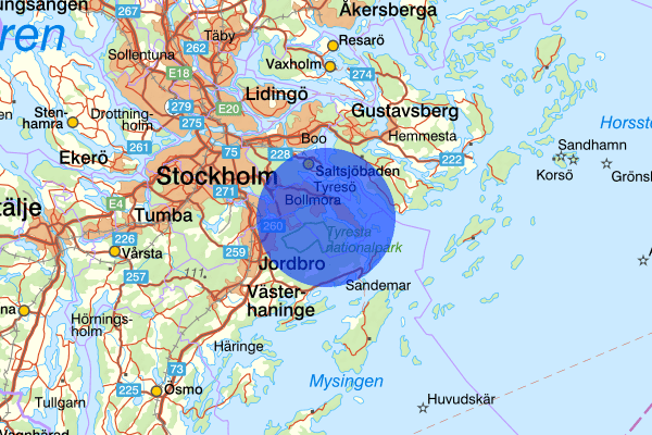  30 januari 18.42, Hemfridsbrott, Tyresö