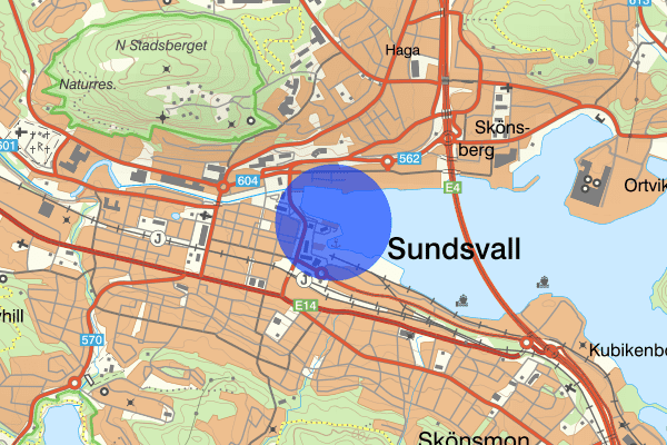 Inre hamnen 31 januari 16.05, Trafikbrott, Sundsvall