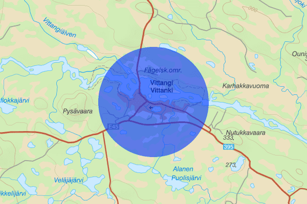 Vittangi 31 januari 14.49, Olaga hot, Kiruna