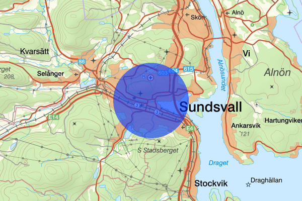 Norrmalm 02 februari 13.43, Fylleri/LOB, Sundsvall