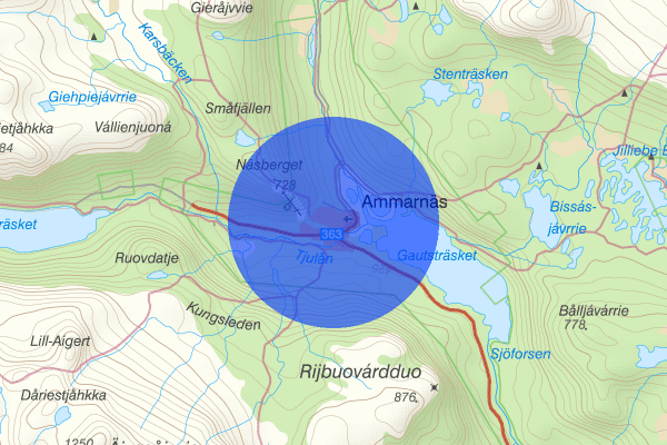 Ammarnäs 02 februari 15.35, Fjällräddning, Sorsele