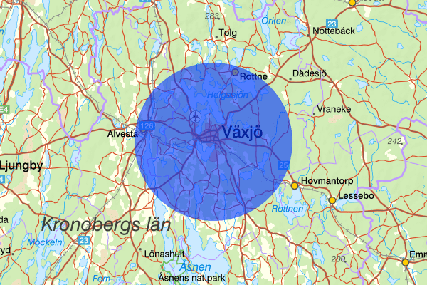 Växjö 03 februari 05.36, Övrigt, Växjö