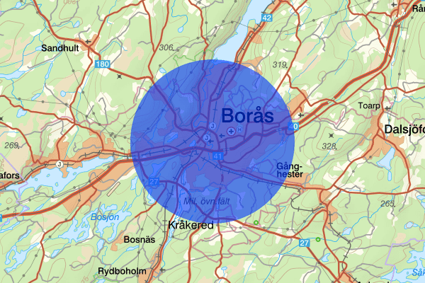 Borås 03 februari 10.33, Rån, Borås