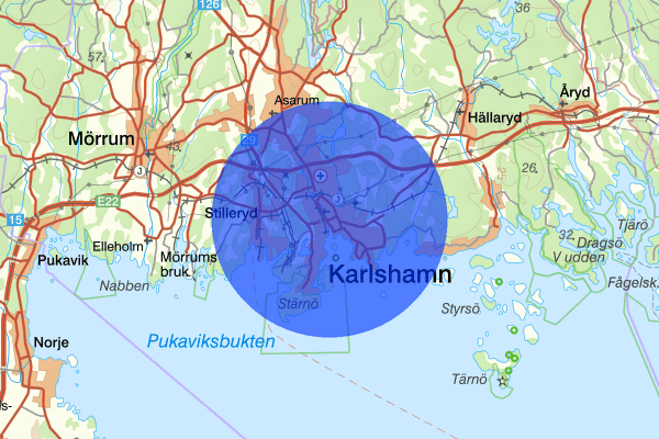 Karlshamn 03 februari 21.53, Försvunnen person, Karlshamn