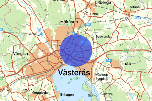 Malmaberg 04 februari 18.30, Försvunnen person, Västerås