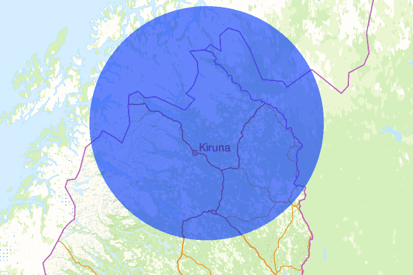  05 februari 15.20, Skadegörelse, Kiruna