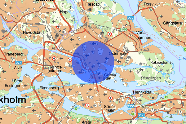 Norrmalm 07 februari 02.11, Våld/hot mot tjänsteman, Stockholm