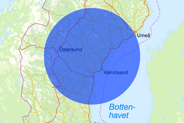 Västernorrlands län 07 februari 19.34, Trafikkontroll, Västernorrlands län