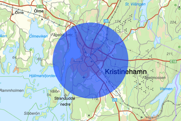 Kristinehamn 08 februari 12.03, Trafikolycka, Kristinehamn