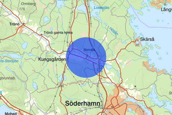 Norrala 10 februari 11.52, Trafikolycka, personskada, Söderhamn