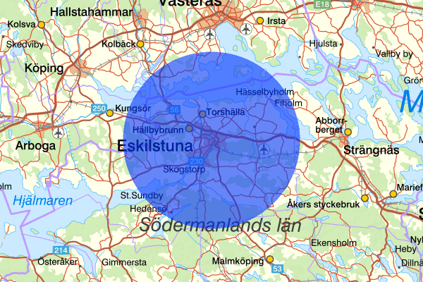 Eskilstuna 17 februari 09.40, Trafikolycka, Eskilstuna