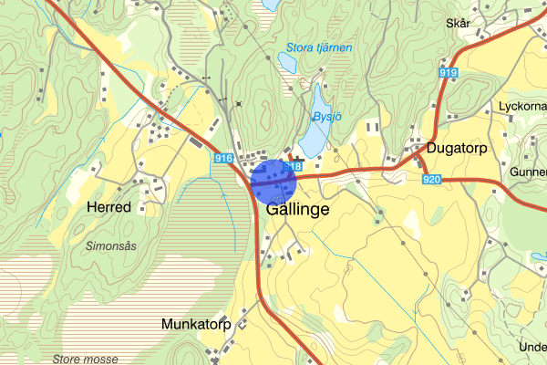 Förlandavägen 16 februari 15.54, Trafikolycka, personskada, Kungsbacka