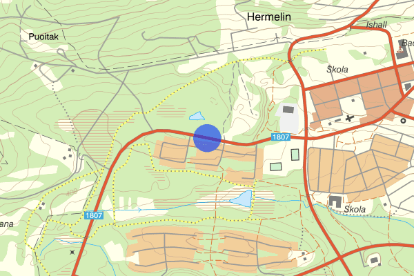 Vintergatan 16 februari 17.40, Trafikkontroll, Gällivare