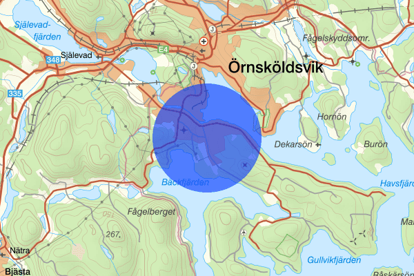 Domsjö 16 februari 14.34, Inbrott, Örnsköldsvik