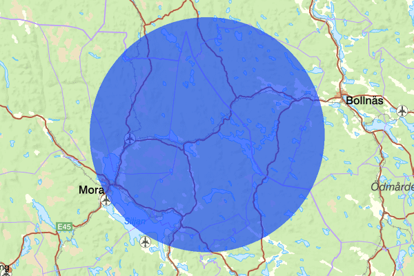  16 februari 07.57, Trafikolycka, Rättvik