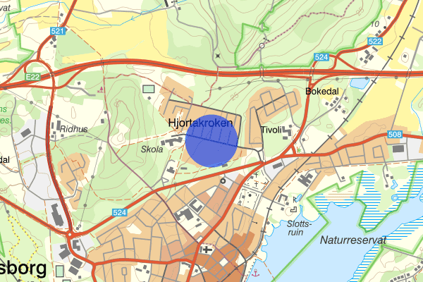 Hjortakroksvägen 16 februari 00.38, Rattfylleri, Sölvesborg