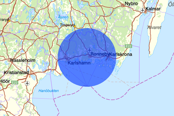  15 februari 19.05, Trafikolycka, Ronneby