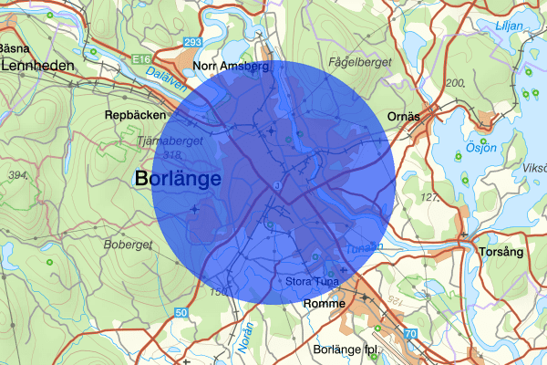 Borlänge 15 februari 16.51, Rattfylleri, Borlänge