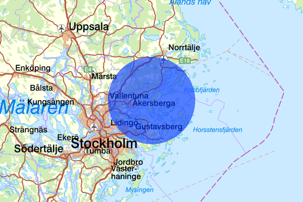  15 februari 15.52, Trafikhinder, Österåker