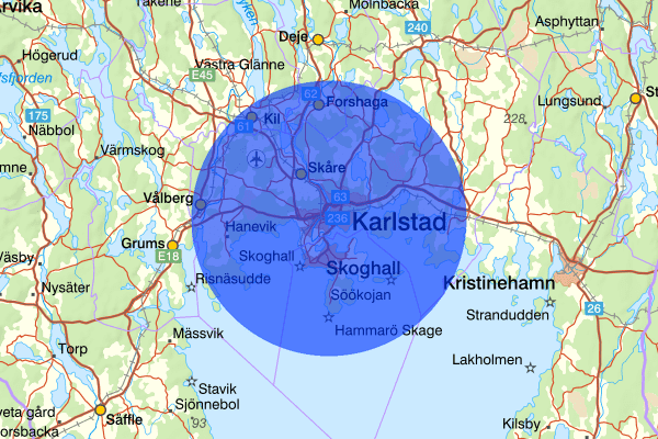 Karlstad 14 februari 16.34, Misshandel, Karlstad