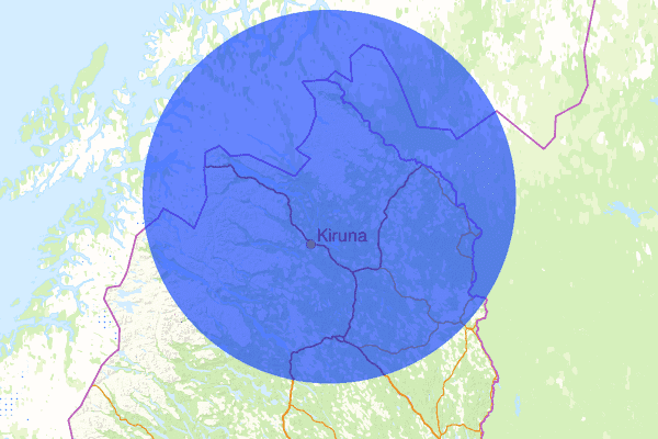  14 februari 15.13, Trafikolycka, Kiruna