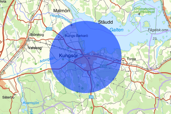 Kungsör 14 februari 01.17, Narkotikabrott, Kungsör