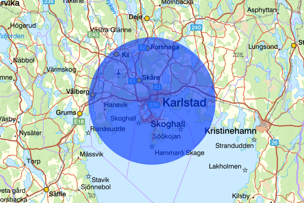 Karlstad 13 februari 18.24, Rån, Karlstad