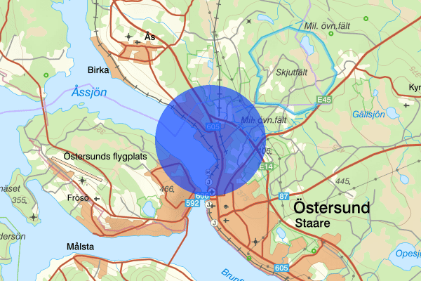 Lugnvik 13 februari 12.33, Trafikkontroll, Östersund