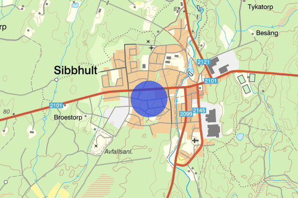 Stengatan 17 februari 23.42, Brand, Östra göinge