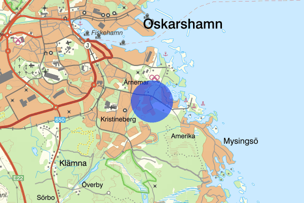 Östersjövägen 18 februari 15.29, Trafikolycka, Oskarshamn