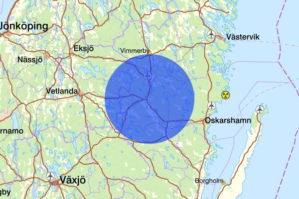  18 februari 16.02, Trafikolycka, Hultsfred