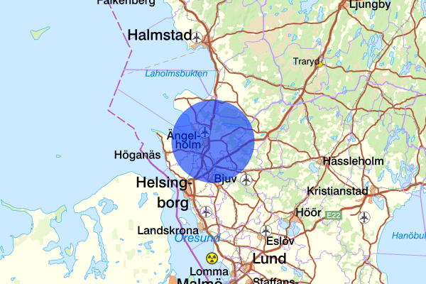  19 februari 00.51, Inbrott, Ängelholm