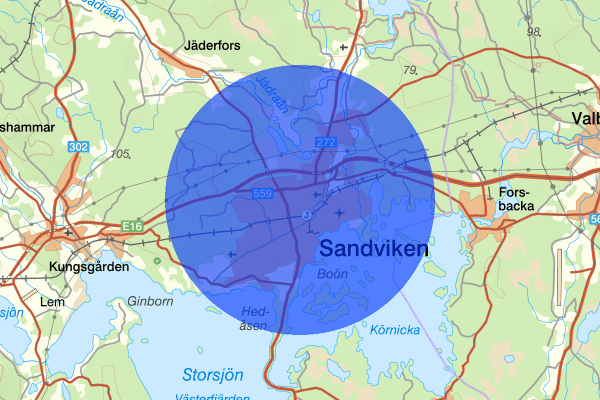 Sandviken 19 februari 05.31, Stöld/inbrott, Sandviken