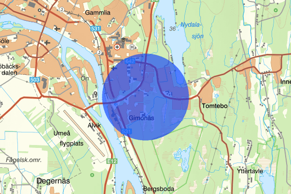 Carlshem 19 februari 08.49, Olovlig körning, Umeå