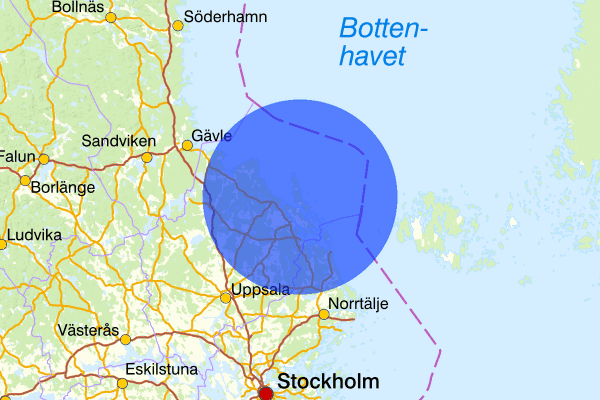  19 februari 12.49, Arbetsplatsolycka, Östhammar