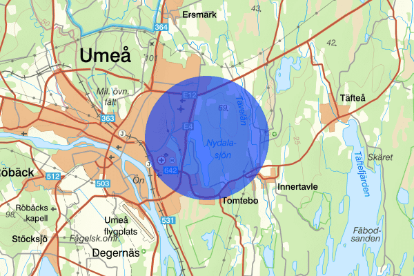 Nydala 20 februari 16.14, Trafikbrott, Umeå