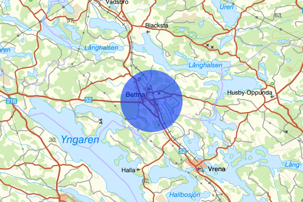 Bettna 20 februari 18.26, Farligt föremål, misstänkt, Flen