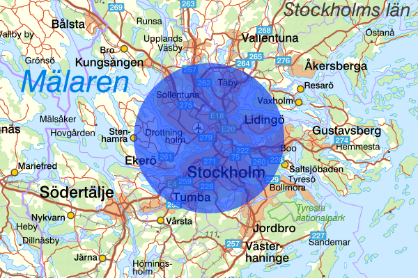  21 februari 02.45, Skadegörelse, Stockholm