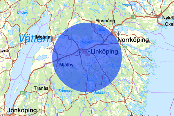  21 februari 08.02, Sammanfattning natt, Östergötlands län