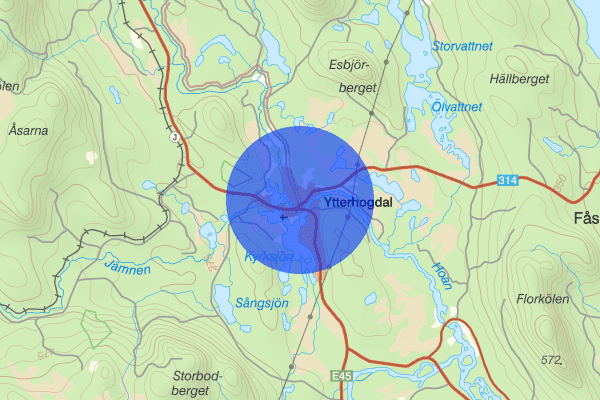 Ytterhogdal 21 februari 15.48, Trafikkontroll, Härjedalen