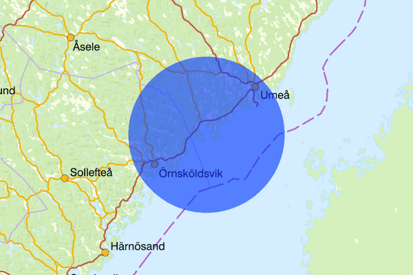 Nordmalings distrikt 21 februari 19.17, Olovlig körning, Nordmaling