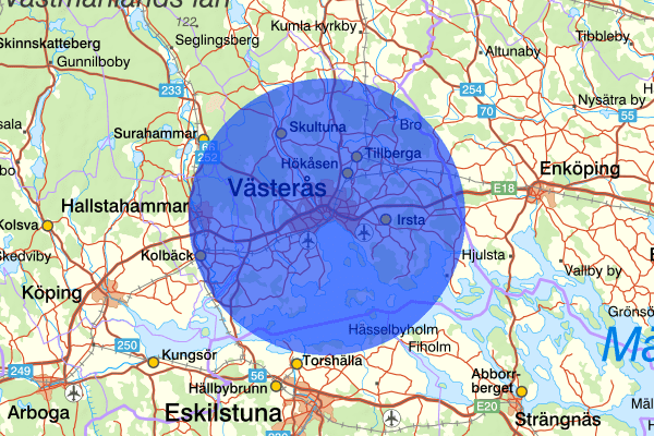 Västerås 22 februari 12.21, Trafikolycka, personskada, Västerås